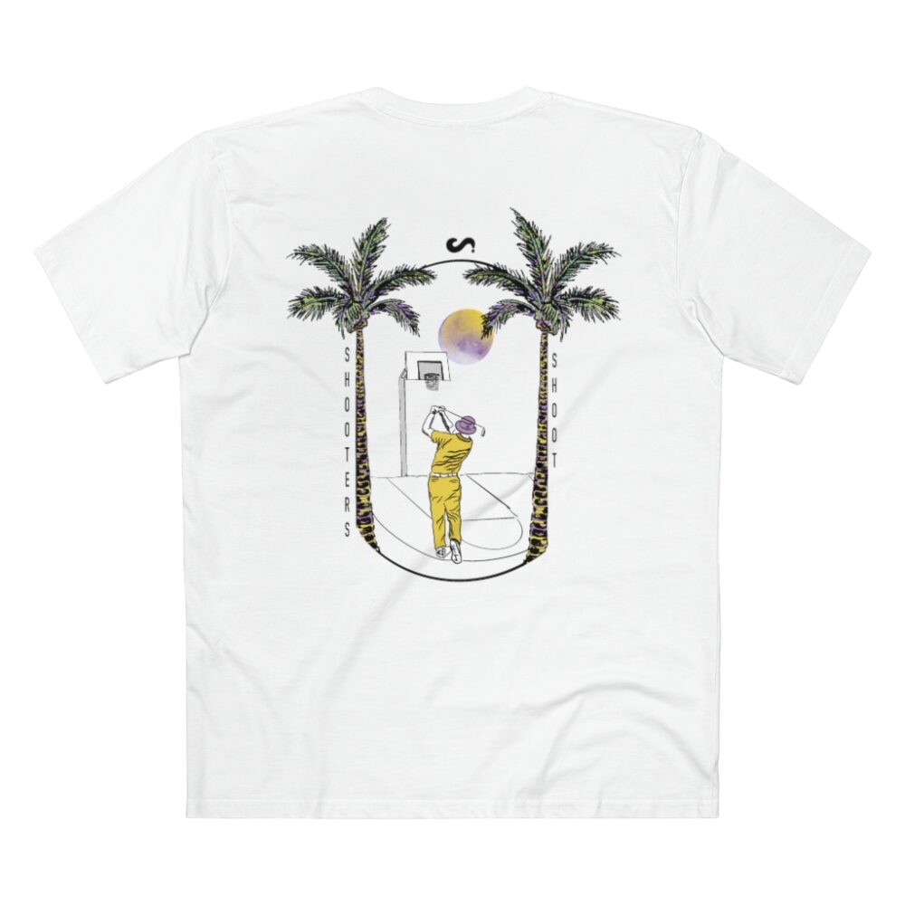 shooters shot golf t-shirt