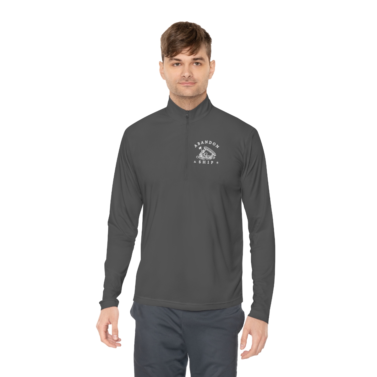 layering golf clothes - quarter zip by calm swings golf co